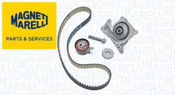 Magneti Marelli 341406600001 Wasserpumpe + Zahnriemensatz Zahnriemensatz-image