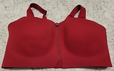 Victoria Secret 36D VSX Featherweight Max Front-Close Sports Bra, Maroon