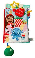 Disney Baby Stitch Deluxe Soft Book Happy Holidays NEW