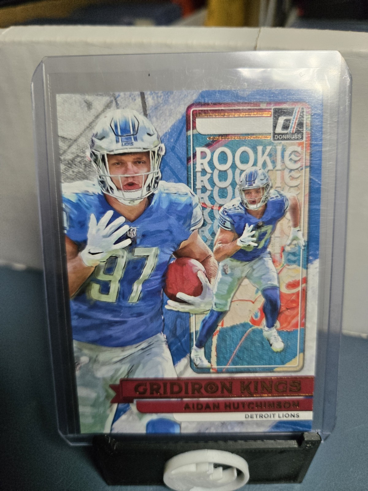 Aidan Hutchinson 2022 Donruss Gridiron Kings Rookie RC #RGK-10 Lions
