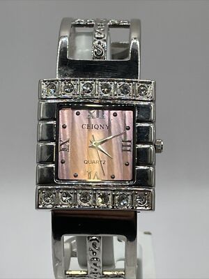 CEIQNY Silver Tone Quartz Analog Ladies Watch,stainless steel