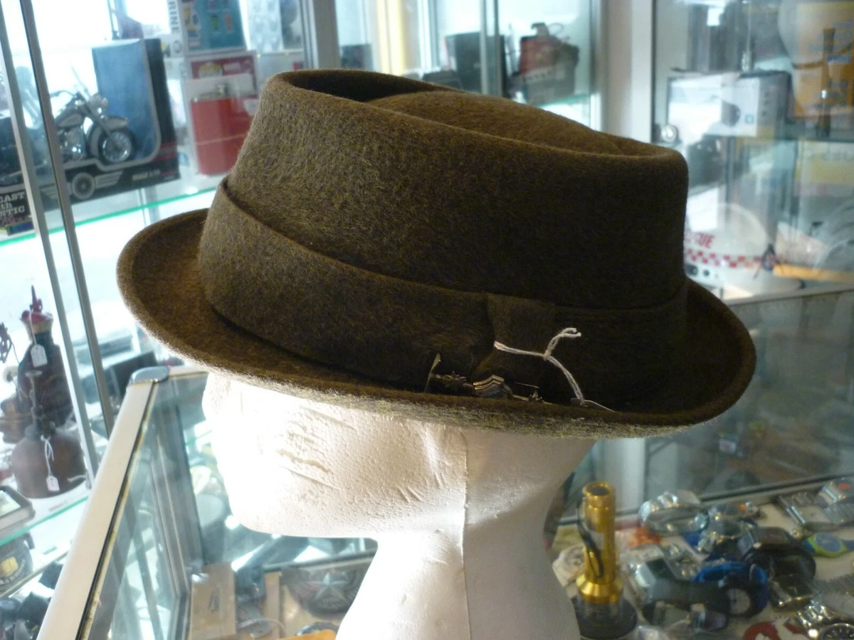 VINTAGE BORSALINO ALESSANDRIA FUR HAT GRAND PRIX PARIS 1900 SIZE 6 1 2