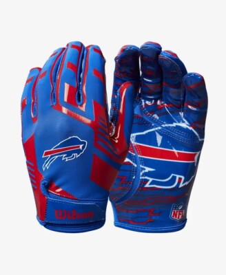 Buffalo Bills NFL Stretch Fit Receiver Football Gloves