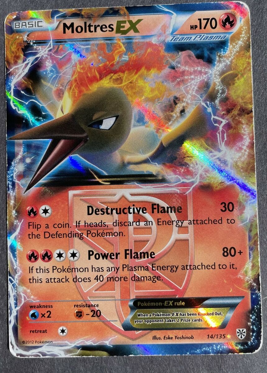 Pokemon shiny moltres EX