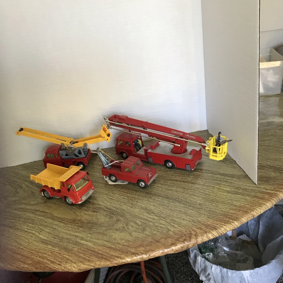 Corgi American Fire Truck Lot of 4 Vehicles Vintage - Image 2 of 4