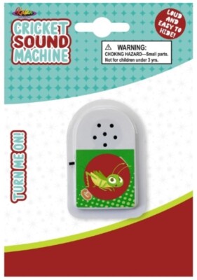 Hide A Bug Cricket Noisemaker - Jokes, Gags and Pranks (Packaging May Vary)