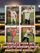 2025 Topps Series 1 FIRST PITCH Insert - You Pick - Complete Your Set