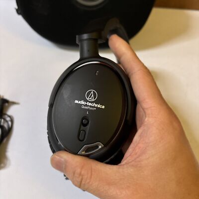 Audio Technica QuietPoint ATH-ANC9 Headphones Wired Active Noise