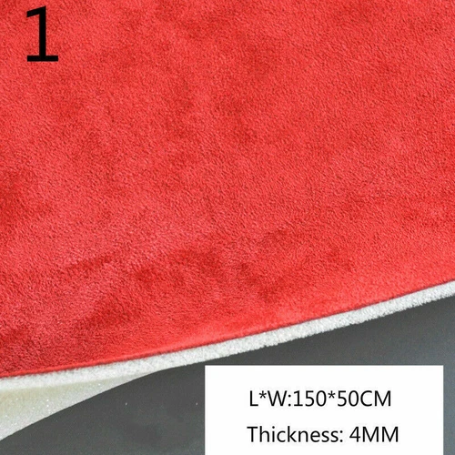 Thick Faux Suede Fabric Foam Backing Quilted Car Roof Upholstery Material Crafts - Picture 9 of 32