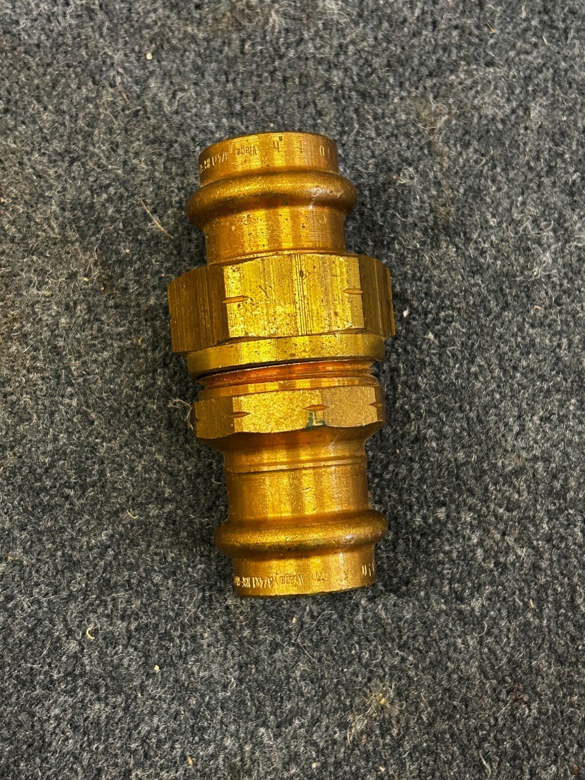 Viega Pro Press 3/4" x 1" Copper Brass Union 2 pcs