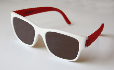 argus Festival-Sonnenbrille  rot/weiß unkaputtbar NEU