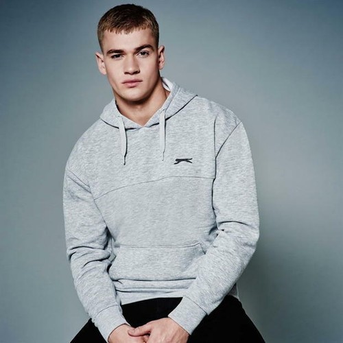 Slazenger Men Fleece Hoody Sweatshirt 
