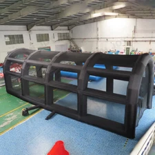 Inflatable Baseball Cage Outdoor Batting Cage Football Court Tennis Tent Traning