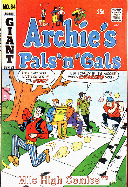 ARCHIE'S PALS 'N' GALS (1952 Series) #64 Good Comics Book