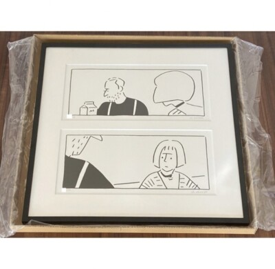 長場雄 Yu Nagaba  “ Thank You !! MATILDA ” Yu Nagaba - MATHILDA & LEON ED50 Original Serigraph Art Print