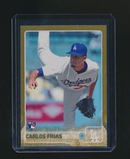 CARLOS FRIAS 2015 TOPPS GOLD RC PARALLEL 1232/2015 #434