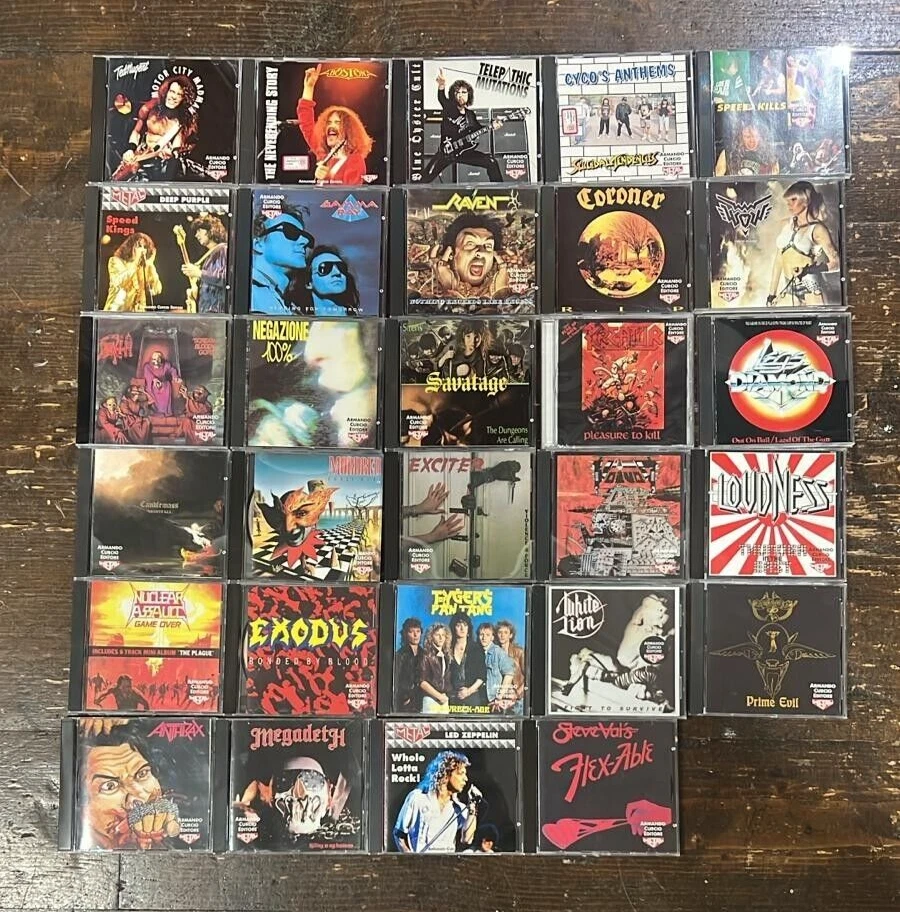 Serie Completa Metal - 29 CD - Edizione Armando Curcio Editore