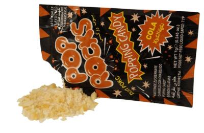 Pop Rocks Cola knisternde Zuckerware 50 Stück