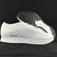 nike flyknit racer mens white
