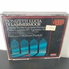 2 CD Box Le Grandi Opere Liriche - Gaetano Donizetti Lucia Di Lammermoor - Italy