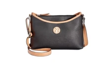 Giani Bernini Saffiano East-West Crossbody Bag Faux Leather One Size