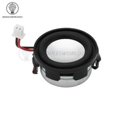 Woofer 23/24mm fullrange 4ohm 2W altoparlante magnetico rotondo forte con cavo terminale