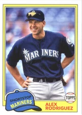 2018 Topps Archives #249 Alex Rodriguez 