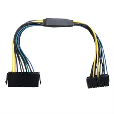 11" 24-Pin to 18-Pin Power Supply Adapter Cable for HP Z230 Workstations