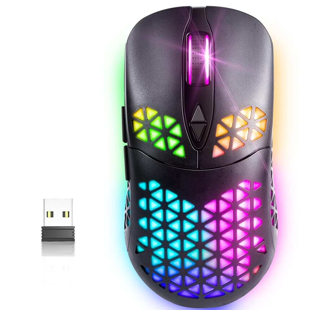 Wireless gaming mouse for laptop and PC by OL