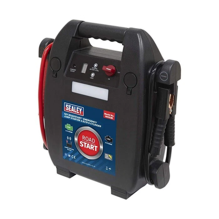 Sealey RoadStart® Emergency Jump Starter 12V 3.5L 6-Cylinder Portable Jump Start - Image 3 of 4