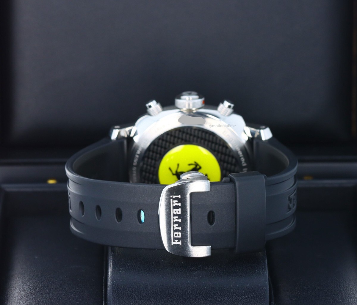 未使用　フェラーリウォッチ　SF-27-1-47-0224-0183BLK Ferrari Scud Erica SF27.4.47.0217 Men Black Strap Analog