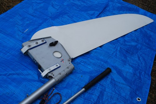 Merlin Rocket Rudder and Tiller Complete RWO 42 inches - Picture 6 of 6
