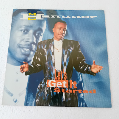 MC HAMMER '' LET'S GET IT STARTED '' LP 1988 CAPITOL RECORDS SIGILLATO/SEALED