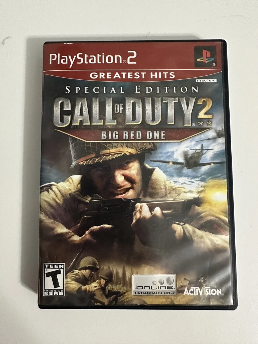Call of Duty 2: Big Red One Video Games with Special Edition for