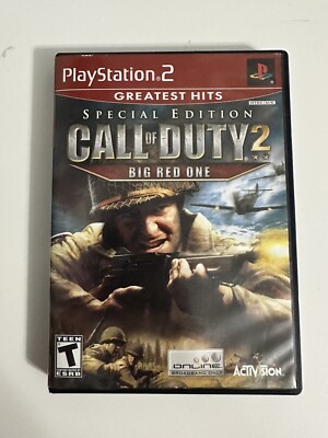 Playstation 2 (PS2) Call of Duty 2 Big Red One Special Ed w