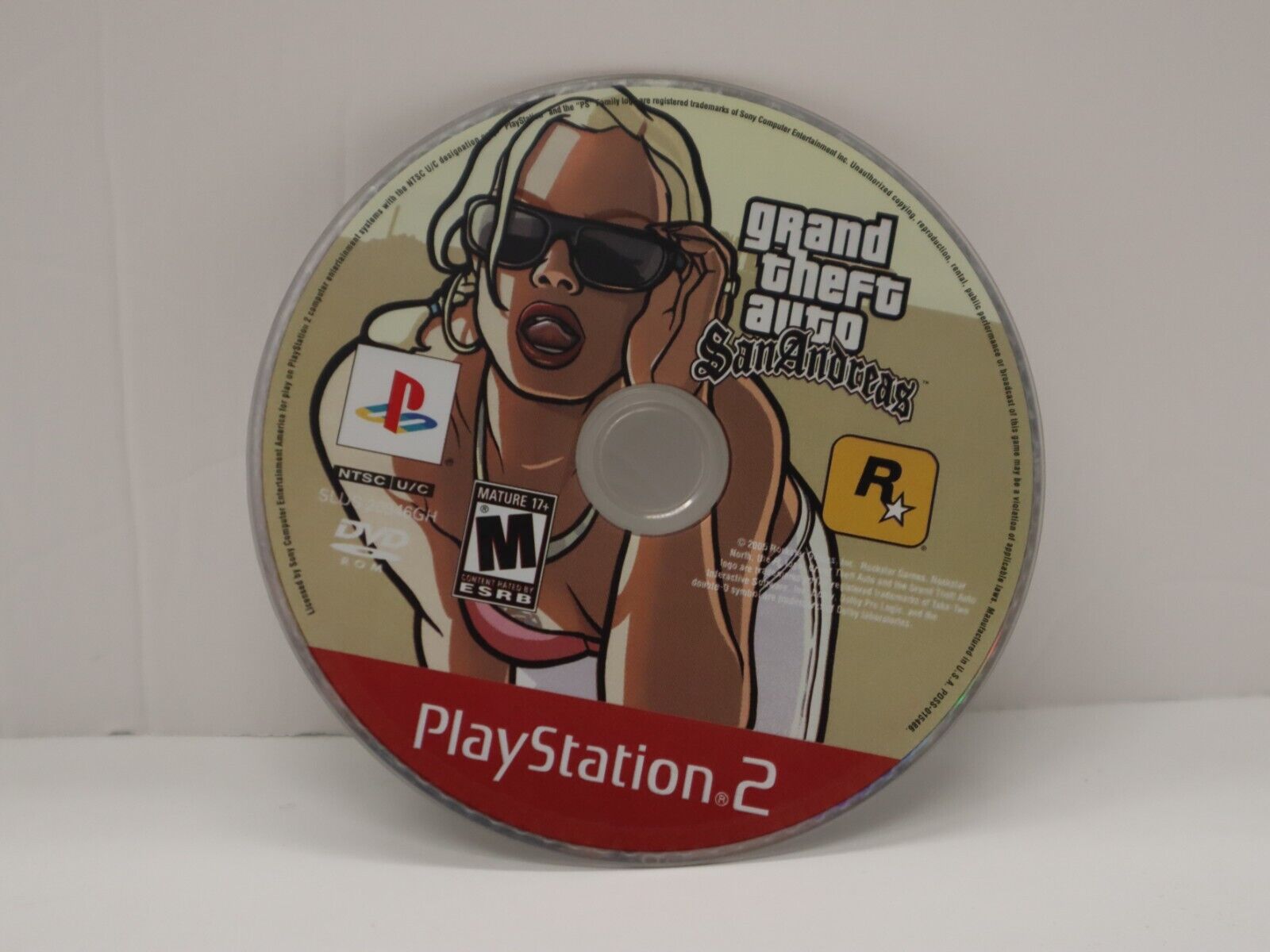 Grand Theft Auto: San Andreas AO Version PlayStation 2 2004 Used Free US  Ship