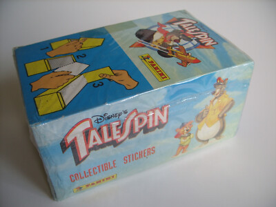 Panini Disney´s Tale Spin / Käpt´n Balu, Display mit 100 Tüten, 1991 !!!