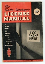 1965 The Radio Amateur's License Manual Study Guide ARRL FCC Exams