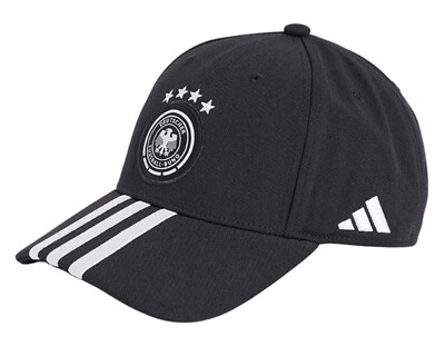 Adidas Unisex Germany DFB Caps Hat Black Football Soccer Casual Hats Cap IP4088