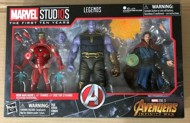 marvel legends 3 pack thanos