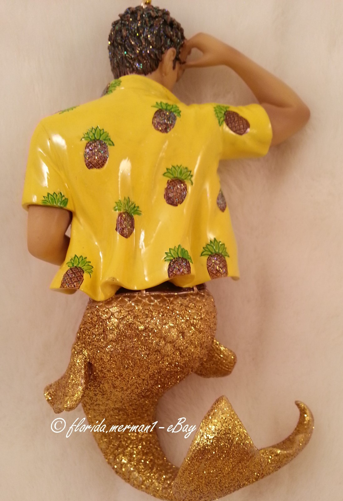 December Diamonds ALOHA Hawaii Merman Ornament 2014 NIB Collectible Gift Box eBay