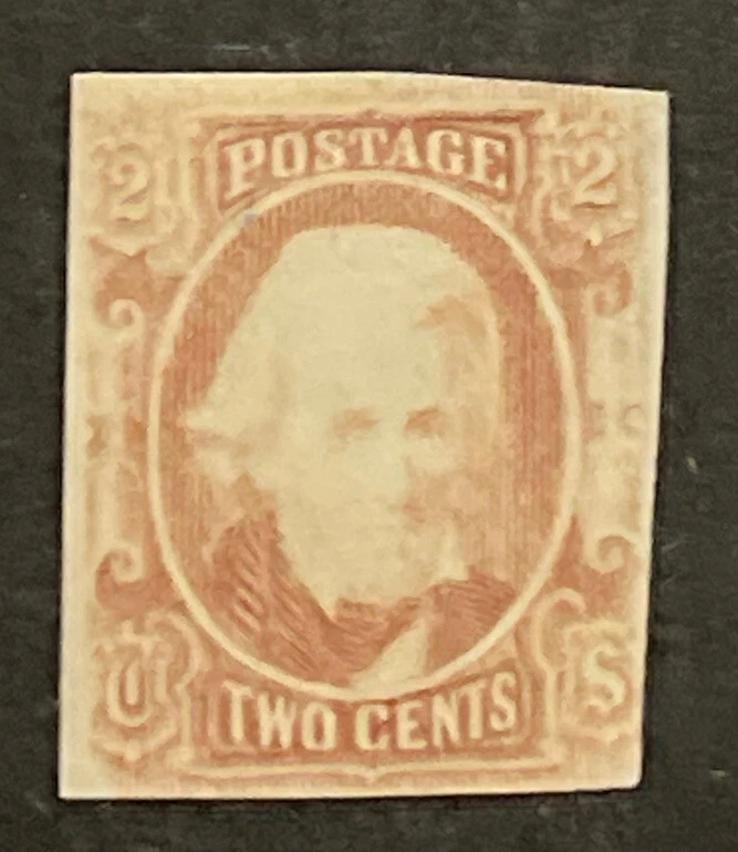 TRAVELSTAMPS: 1863 US CSA STAMPS SCOTT 8a, Jackson 2 CENTS MINT NG - Image 2 of 4