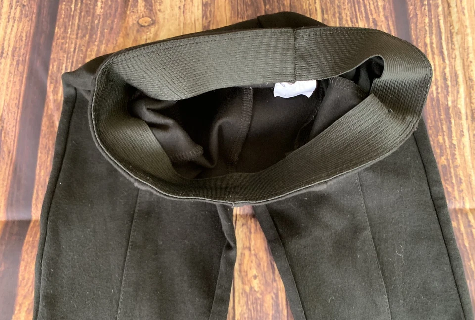 Pantalones Leggings Zara Niños Niñas Cintura Elástica Negros Tirar Ajustados Talla: 8 Foto 4 de 4