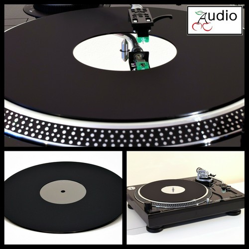 Turntable Platter Mat. Fits TECHNICS SL1200 SL1210 AUDIO TECHNICA LP120