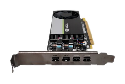 DELL Nvidia T600 4GB GDDR6 128BIT PCI-e x16 4xmini-DP VV8T3 0VV8T3