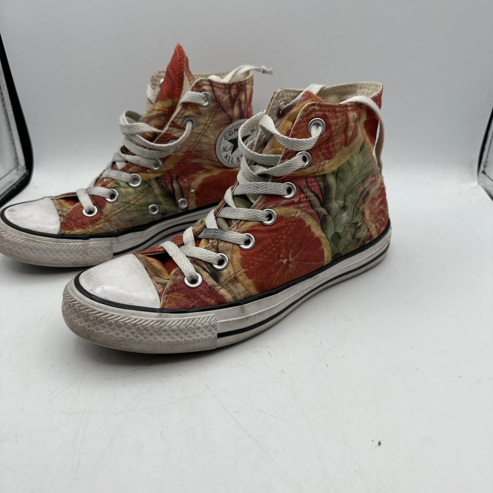 Converse Chuck Taylor All Stars M5 W7 design pompelmo e ananas