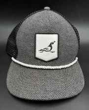 TPC Summerlin Members Only Quail Logo Pukka Mens Golf Hat Adjustable Black Gray