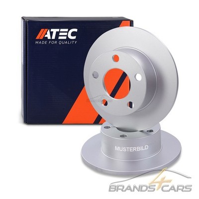 ATEC 2x BREMSSCHEIBE SATZ BREMSSCHEIBEN 280 VOLL HI FÜR BMW 1-ER E81 E87 116 118