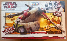 Republic Gunship Diorama STAR WARS The Clone Wars Toys R Us - SEE PICTURES