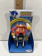 SONIC THE HEDGEHOG Jakks Pacific Dr Eggman 2.5" Inch Action Figure Sega rare